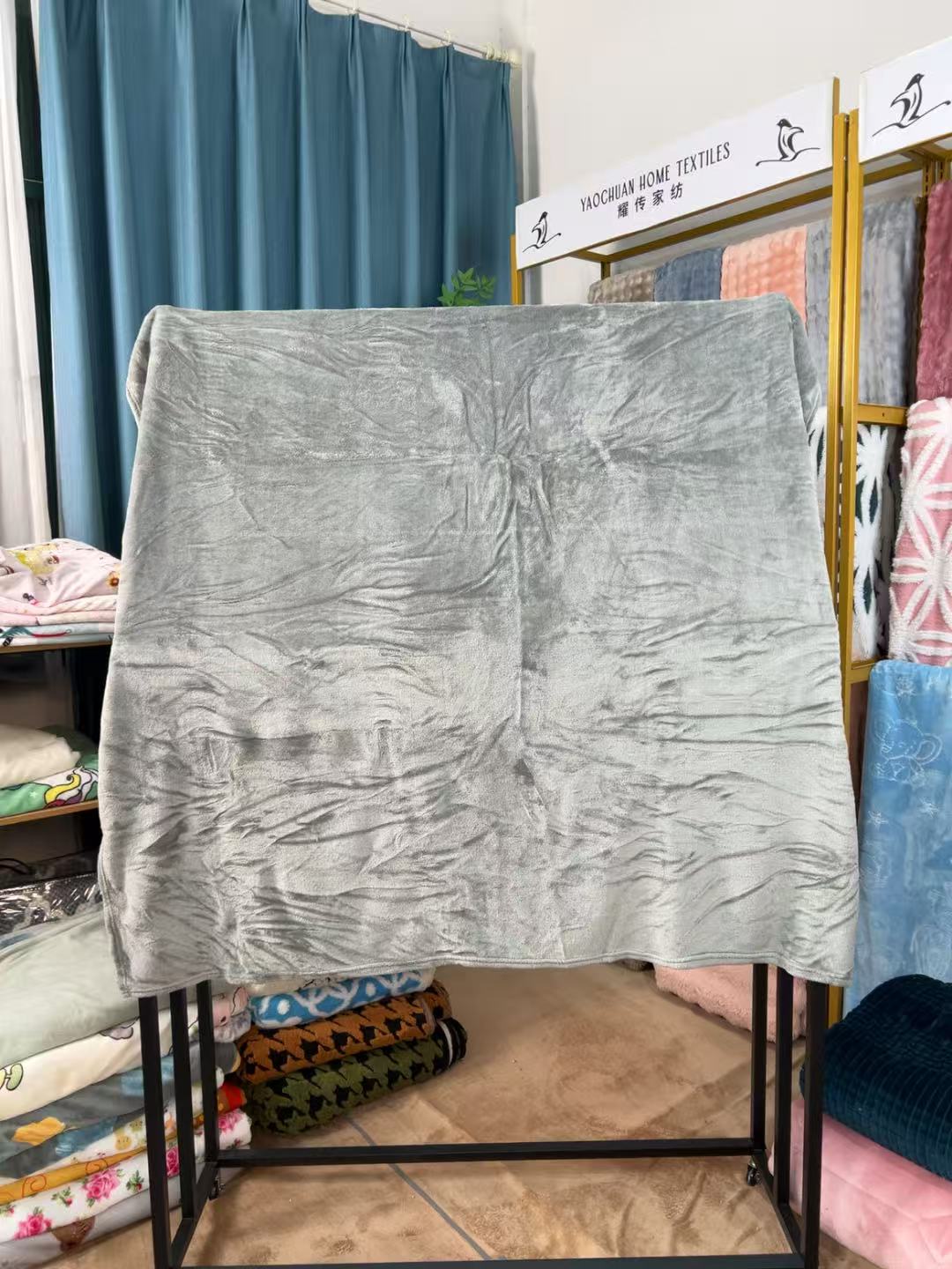 C7 1.5*2m床单灰色-加绒加厚-秋冬卧室