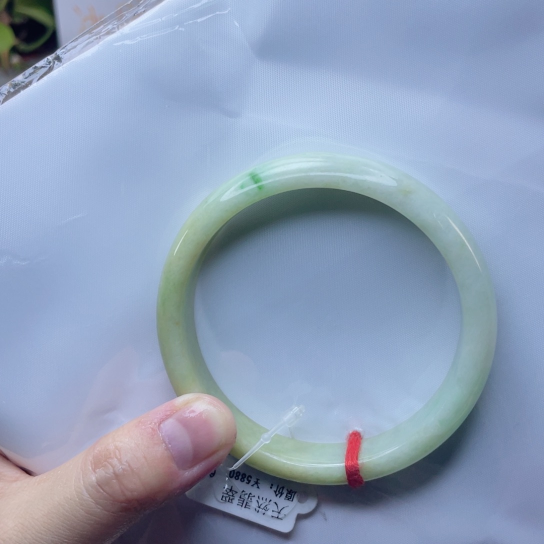 翡翠未镶嵌手镯纯天然翡翠