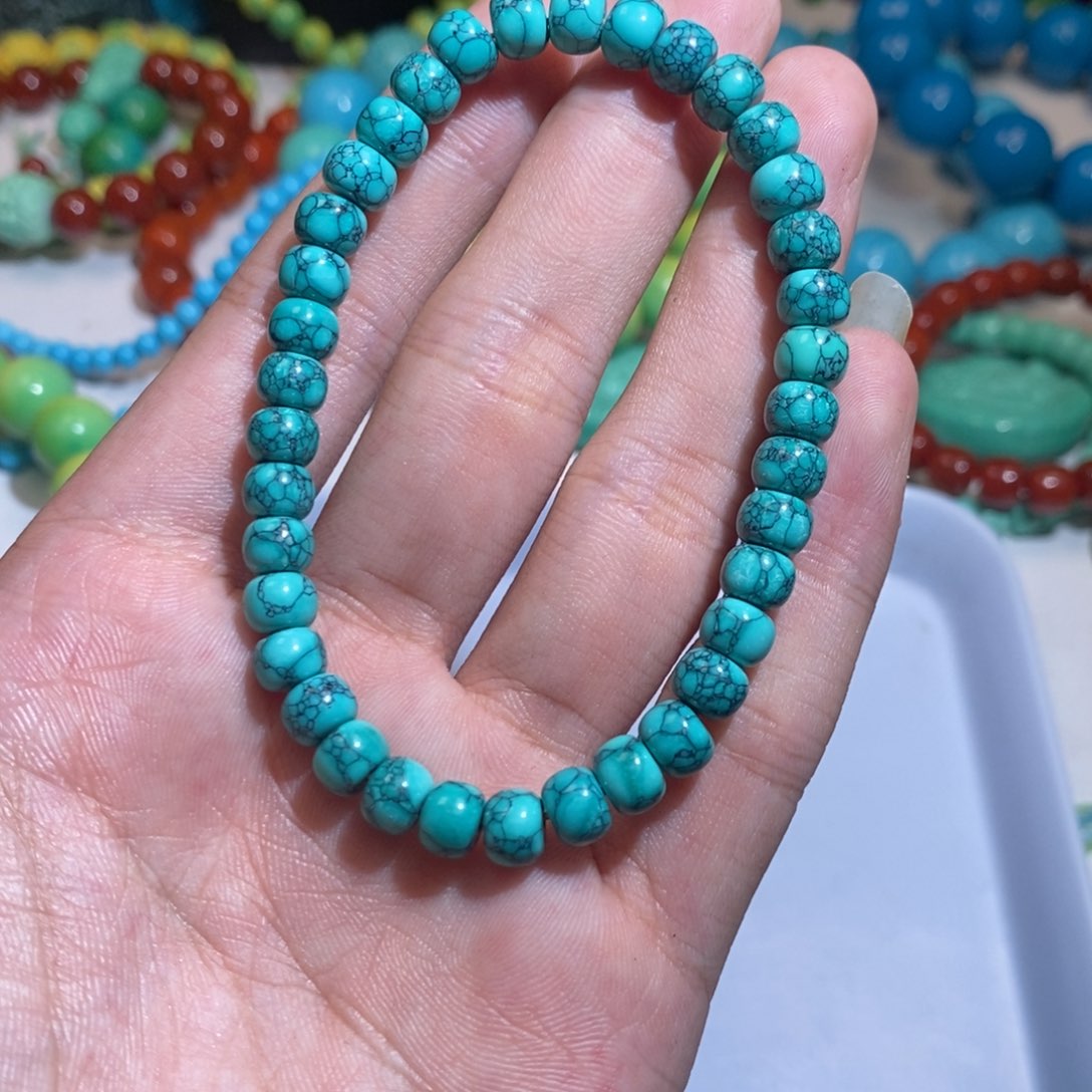 合金南红玛瑙手链