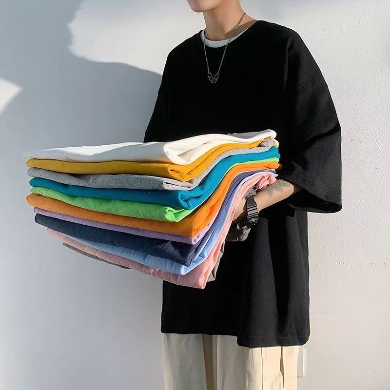 （A400-499)男士短袖休闲百搭夏季半袖宽松潮流ins