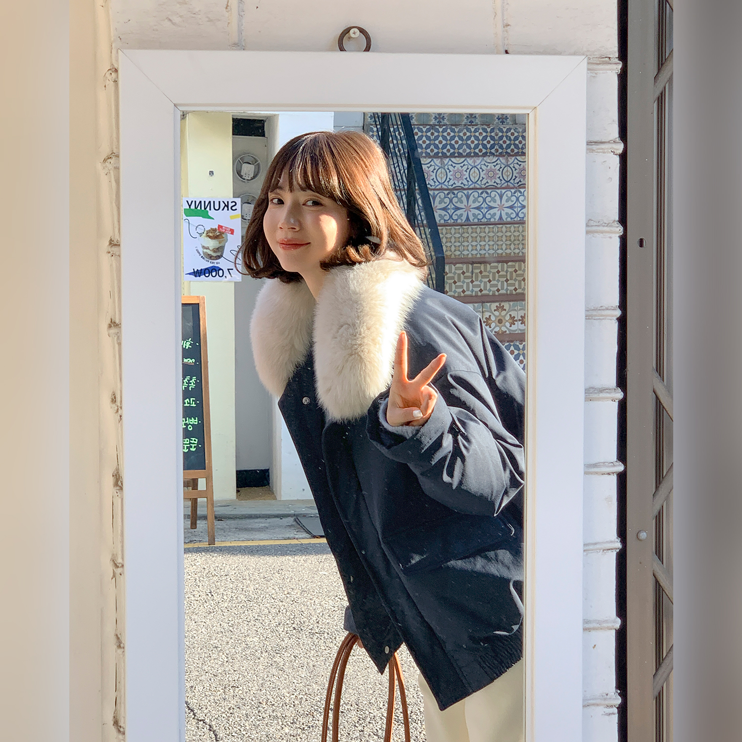 现货-【92折】【雪野徒步】FS510W088毛领保暖羽绒服