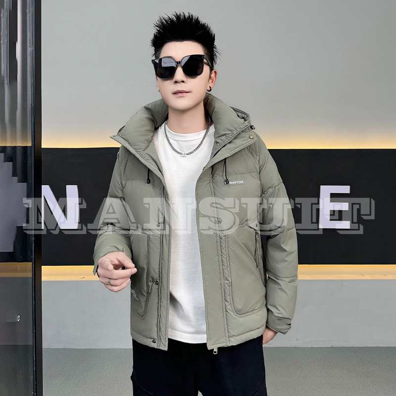 707-8813款2 冬季滑雪保暖男士潮流帅气百搭时尚休闲短款棉外套