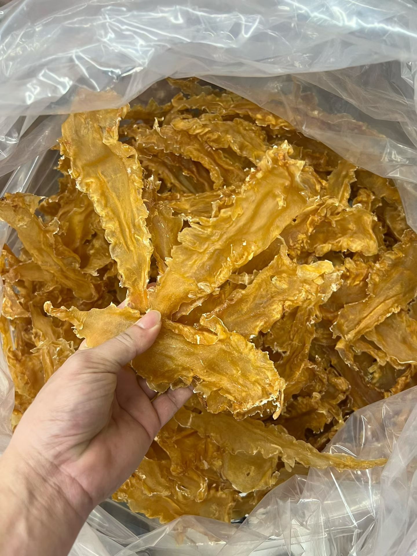 花胶鱼胶干货鳕鱼胶500g正品深海鱼鳔鱼肚滋补品商用煲汤食材