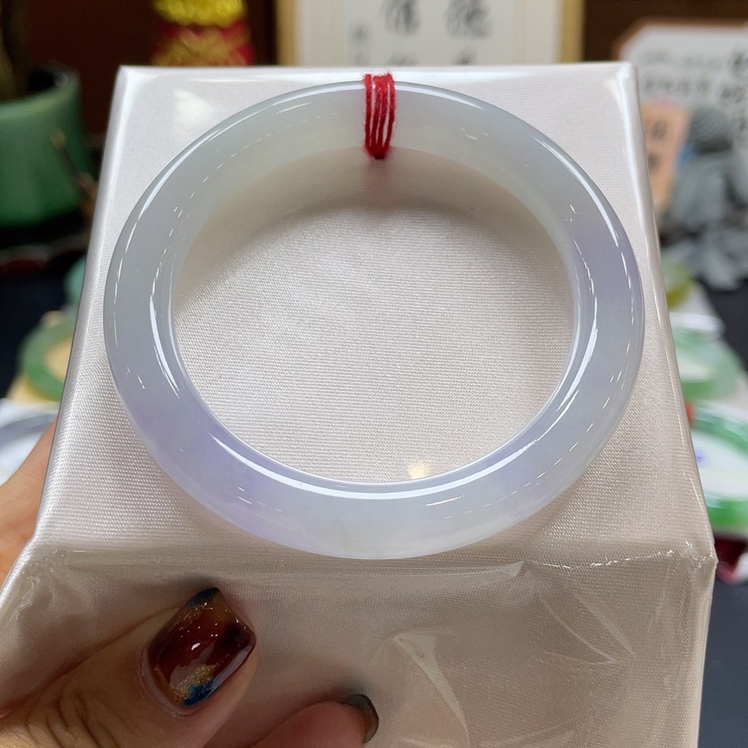 翡翠未镶嵌手镯11号