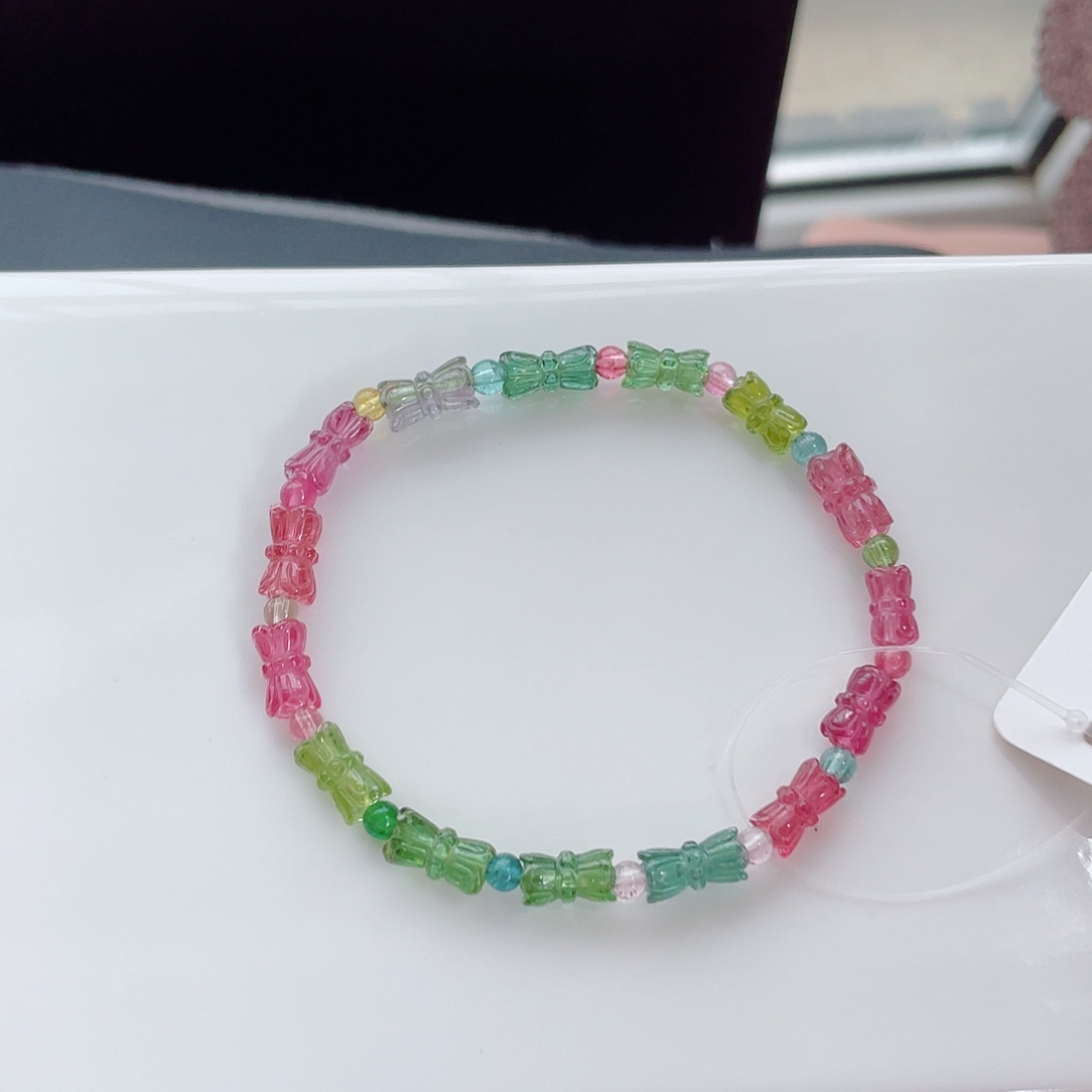 未镶嵌碧玺手链碧玺手链