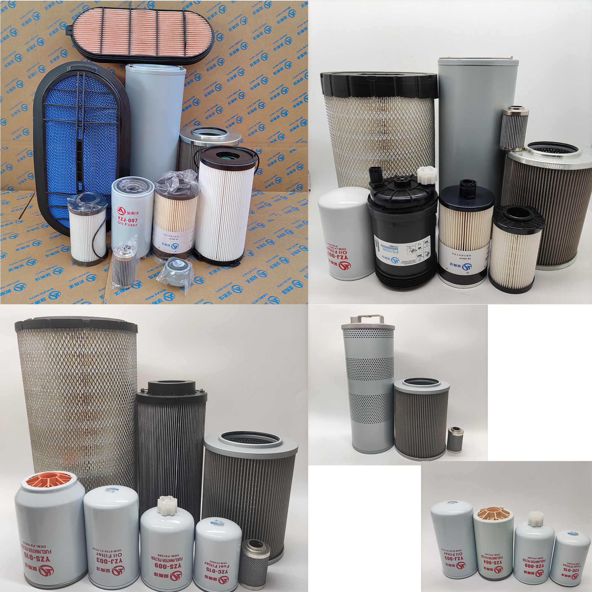 组合柳工920D/925D/920E/922E/926E/920F/926F全车滤芯机柴滤空滤