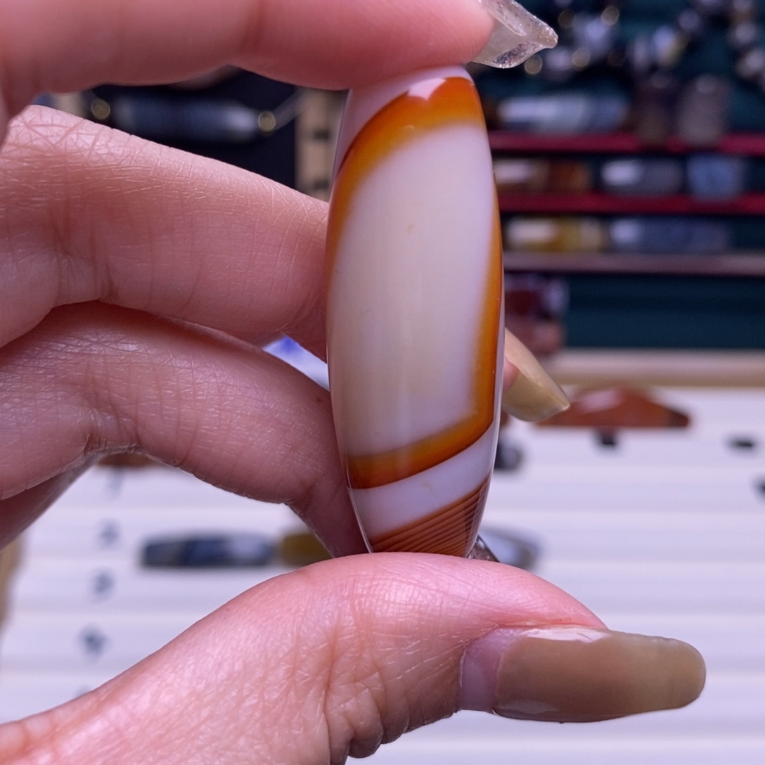 武***9玛瑙/玉髓合金颈饰