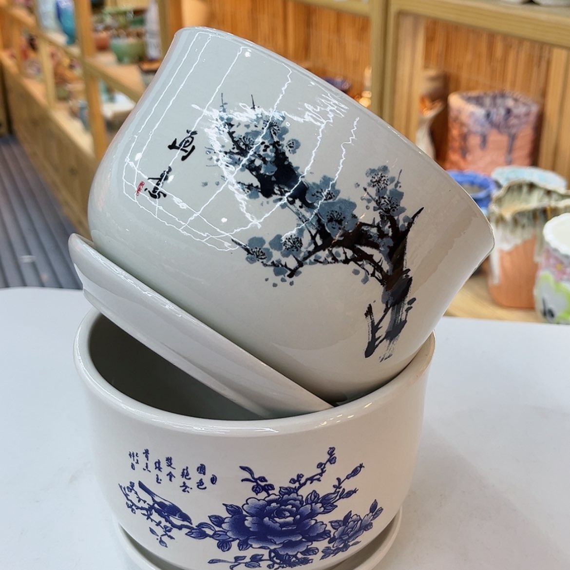 【闪购商品】陶瓷花盆