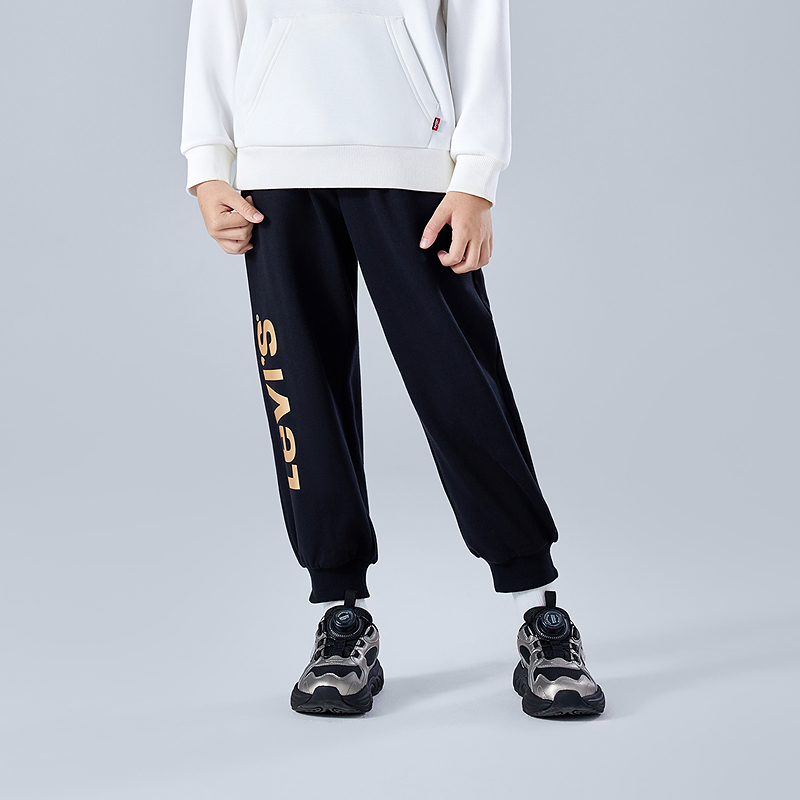 Levi's李维斯童装儿童裤子男童长裤2025年春秋季新款长裤R633