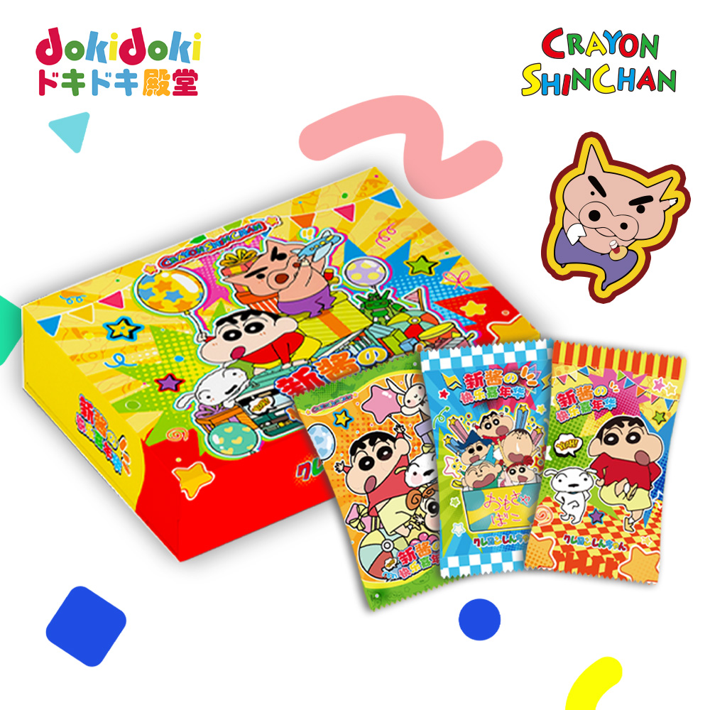 【CC/爽吃/O4】Doki殿堂《蜡笔小新快乐嘉年华》 收藏卡牌盲盒（代拆）X