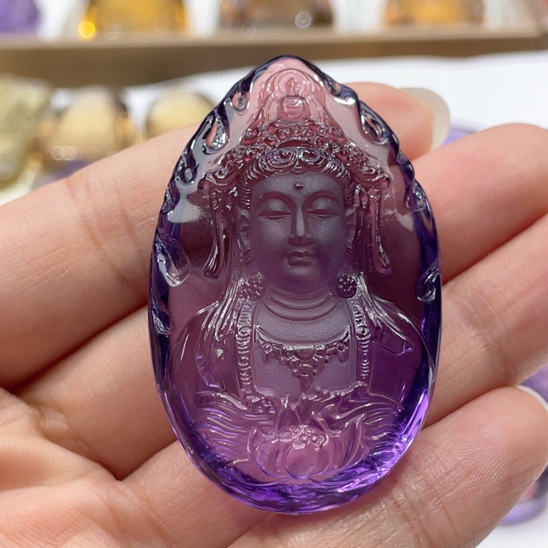 颈饰未镶嵌水晶善*定制