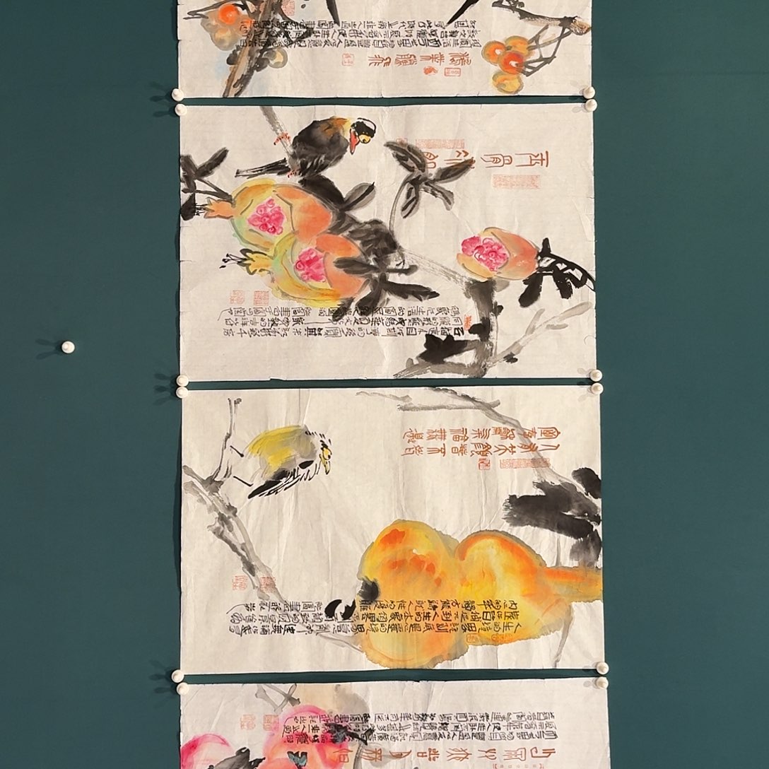 国画邹老师的作品