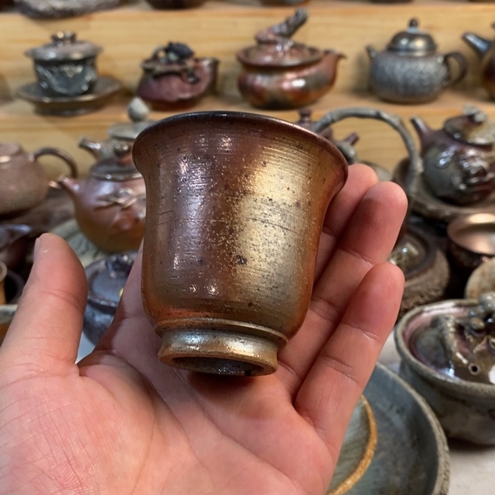 杯柴烧手工制作工艺