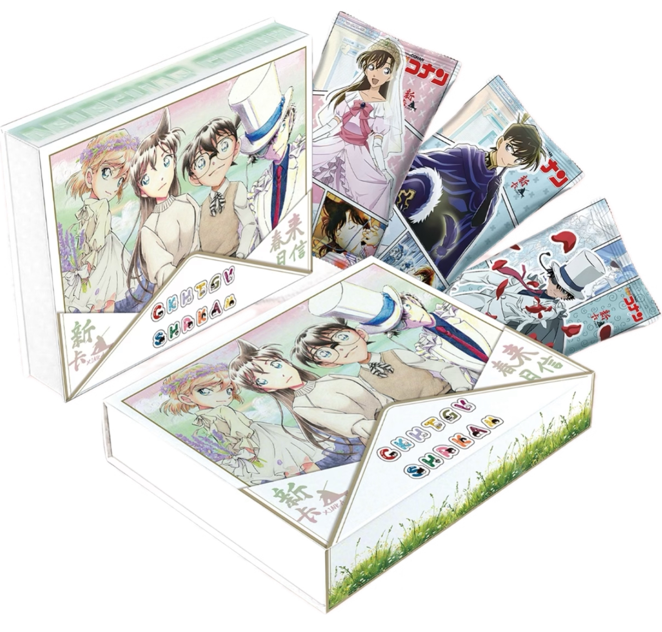 雅【叠叠/3欧4/吃盒】新卡 名侦探柯南国产二创卡牌