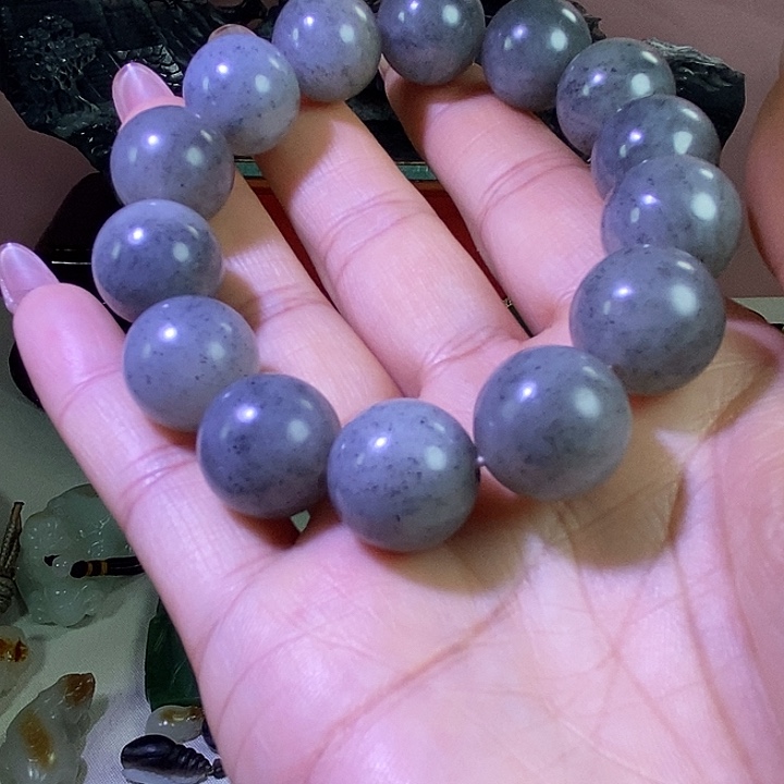 和田玉未镶嵌手链16