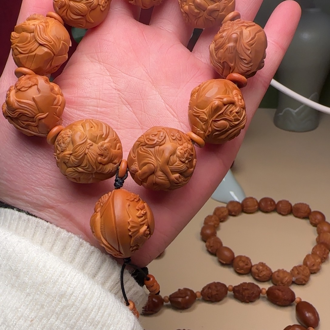 橄榄核手串/手链十八罗汉