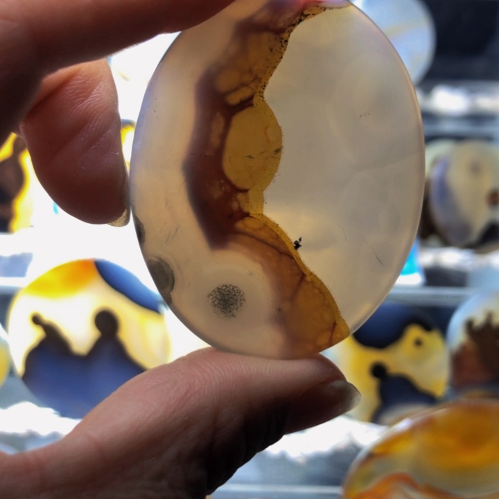 合金玛瑙/玉髓珠宝奇石24