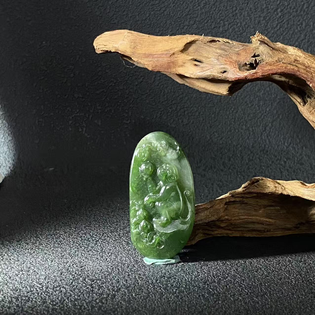 A907 和田玉吊坠  8B3260082