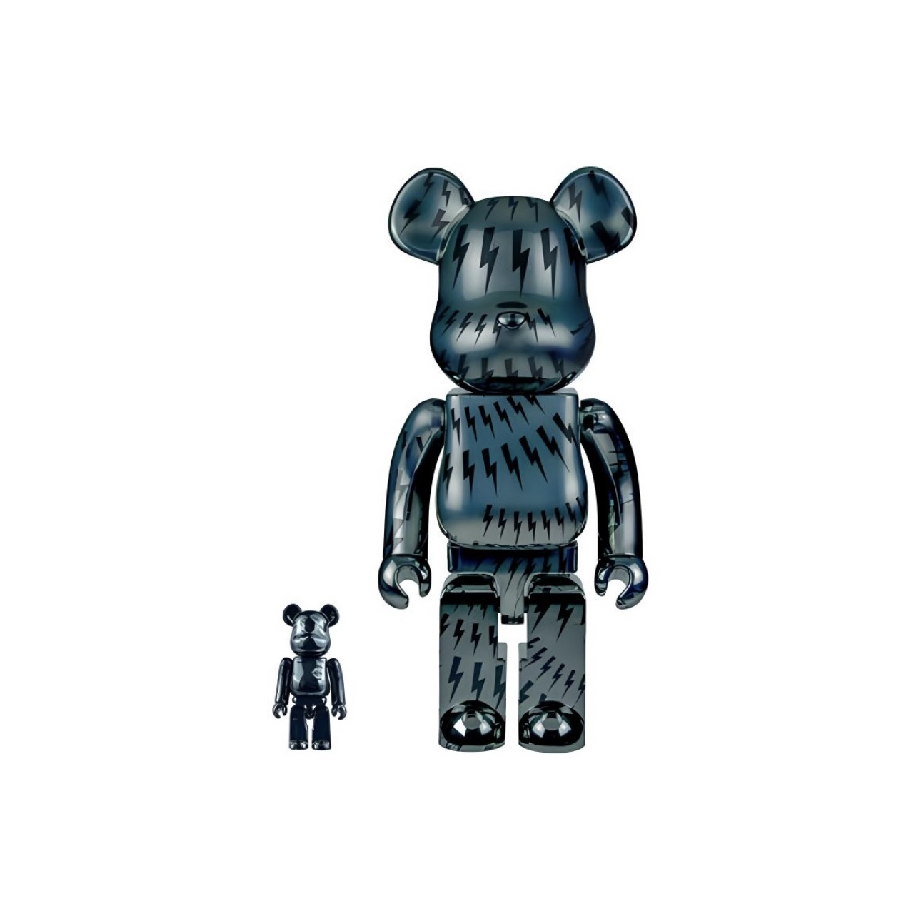 【无瑕盒齐】Bearbrick x Neil Barrett 澳门限定 400%+100%玩具