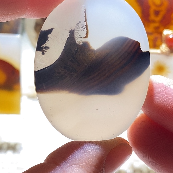 玛瑙/玉髓未镶嵌颈饰