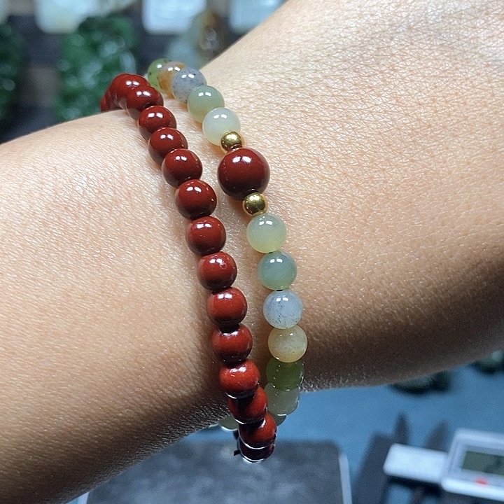 和田玉手串未镶嵌