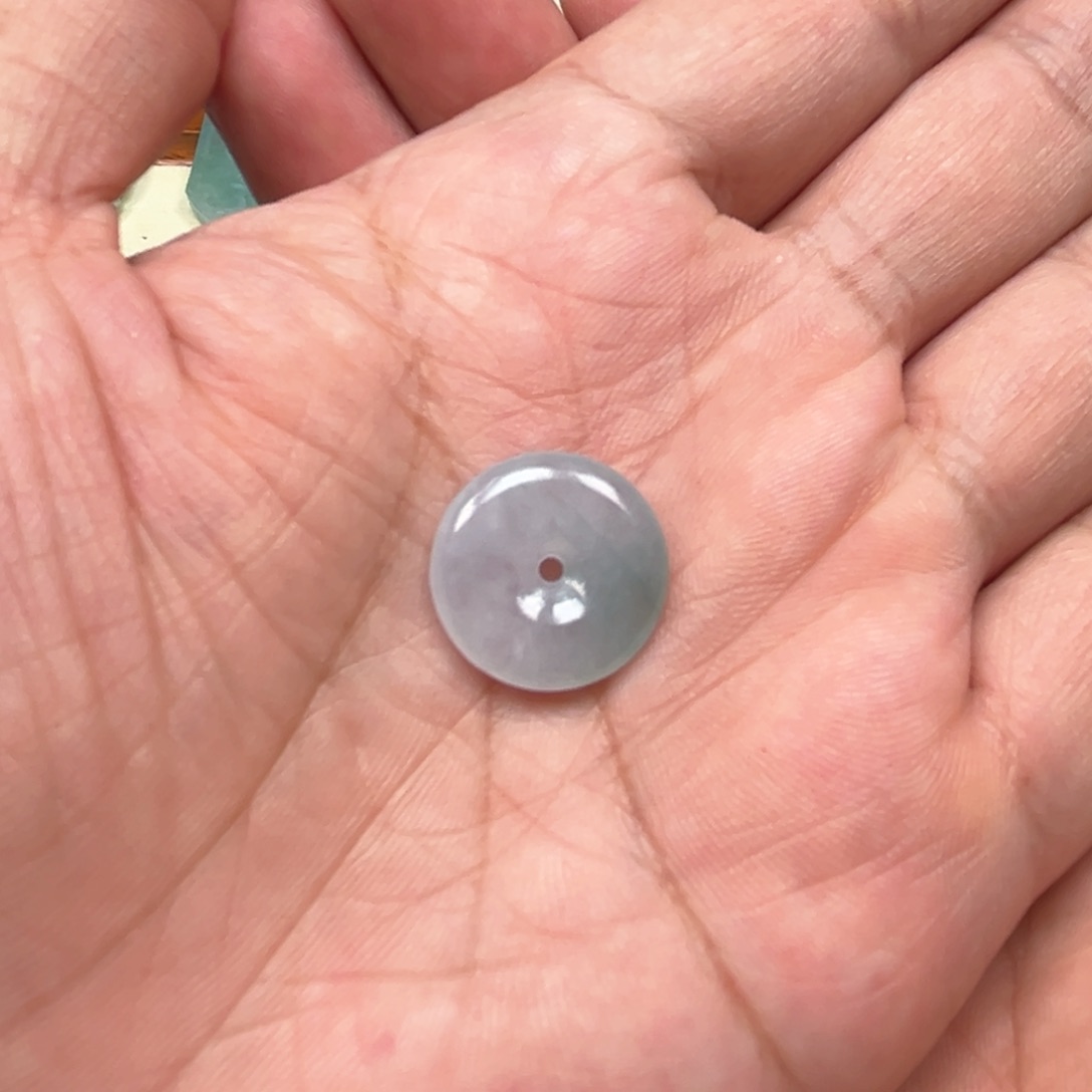 翡翠未镶嵌颈饰天然翡翠平安扣