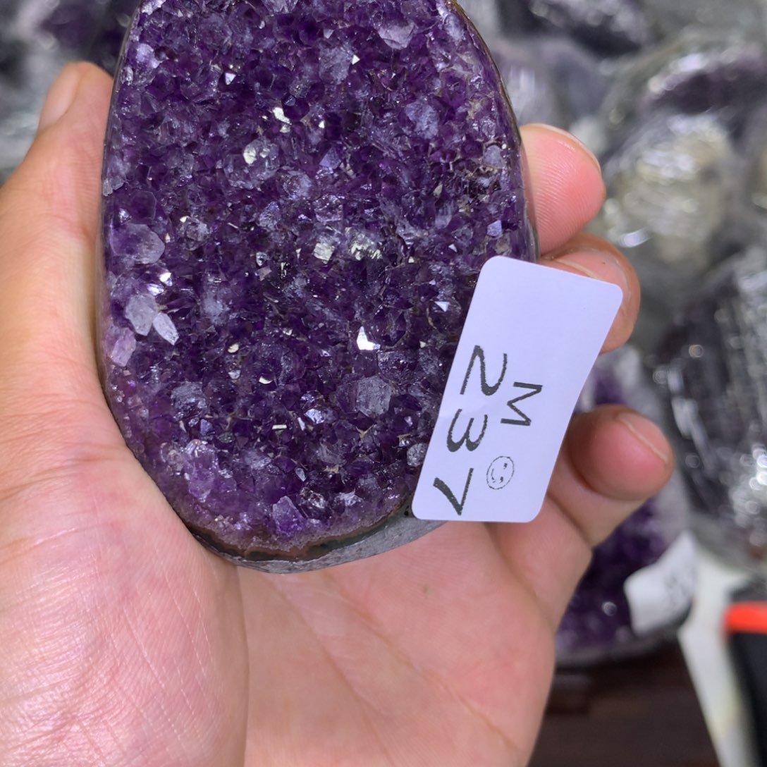紫晶摆件未镶嵌水晶