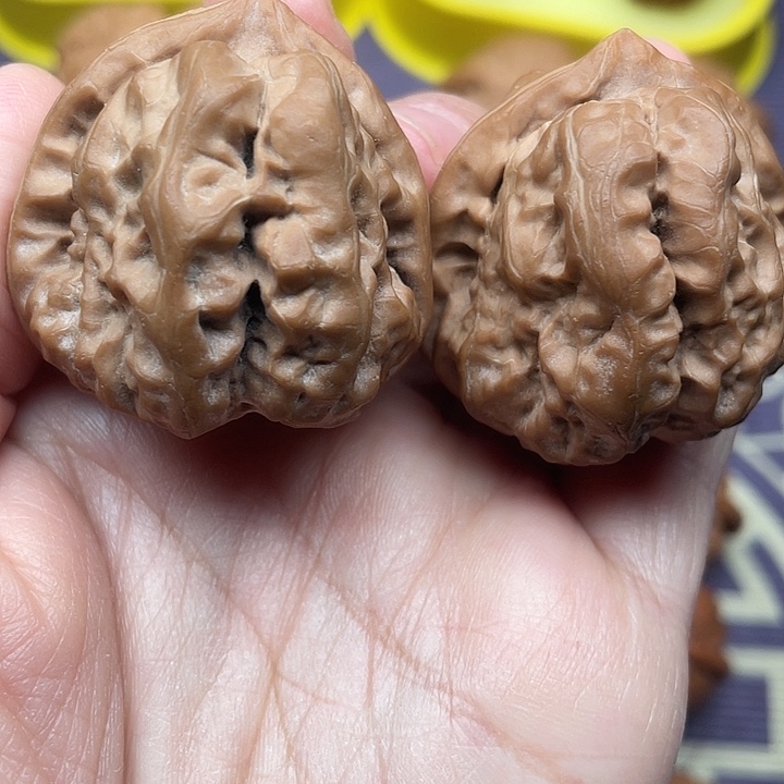 核桃文玩核桃全品四开背蛙