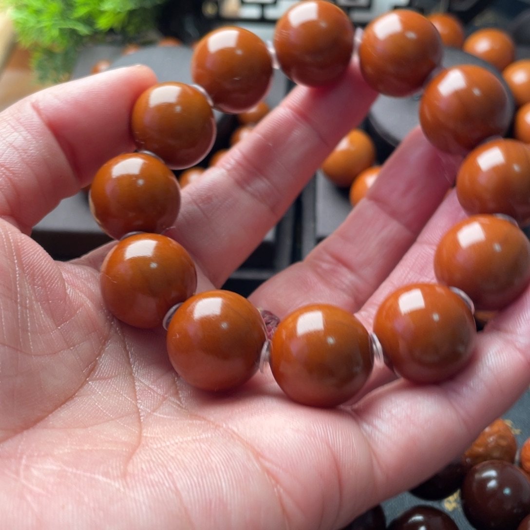 爱***茶橄榄核吊坠橄榄1.8手持27颗