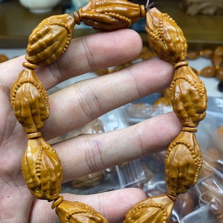 橄榄核手串/手链橄榄核雕工艺手串