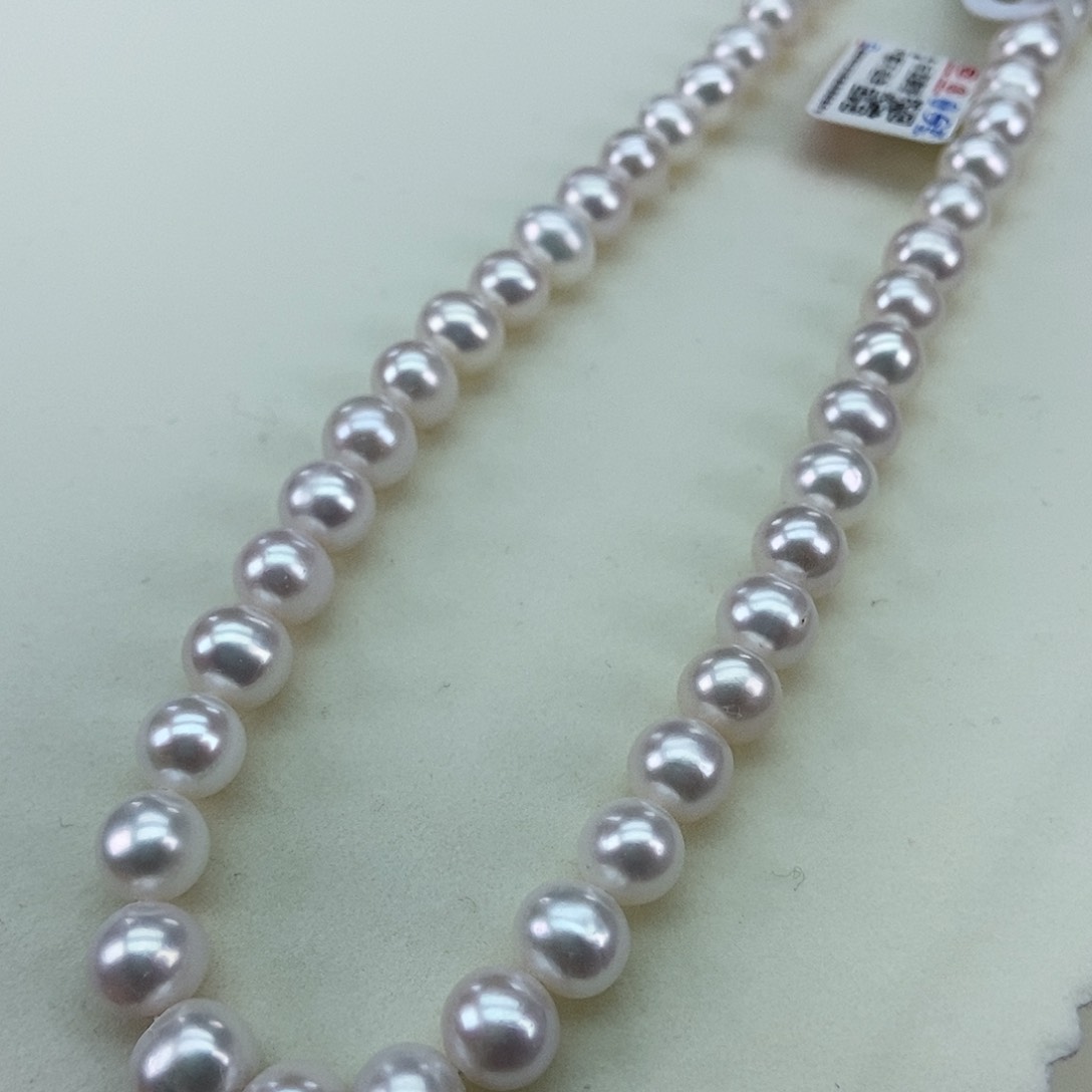 淡水珍珠8/9极光白亮干净银S925镶嵌