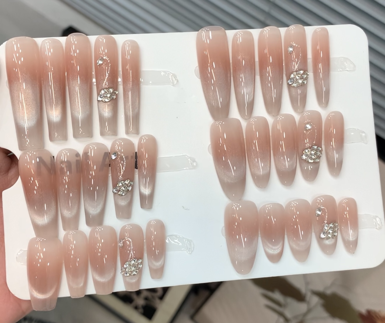 【天鹅】手工穿戴甲