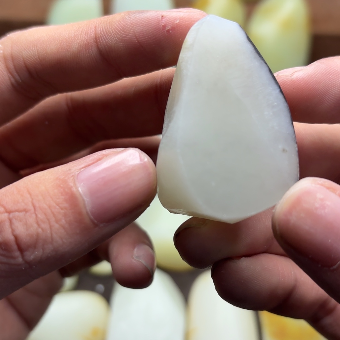 皇***毛定制和田玉未镶嵌挂件