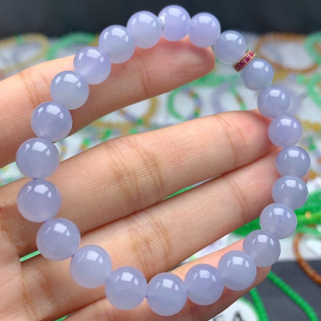 未镶嵌翡翠手链卡