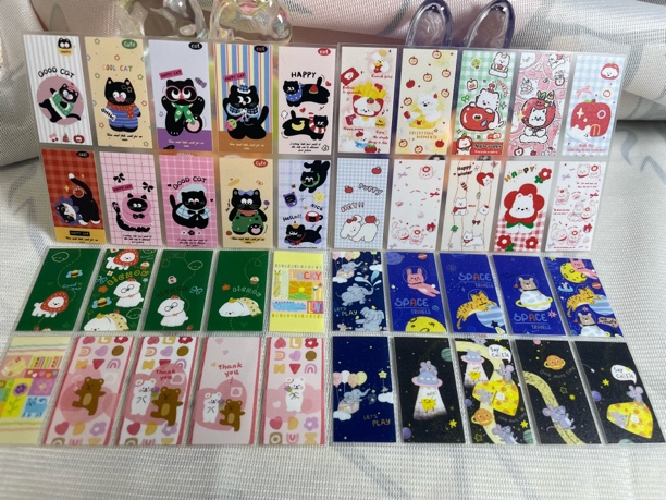 美甲手帐可爱款超薄有韧性穿戴甲手机DIY贴纸粘贴