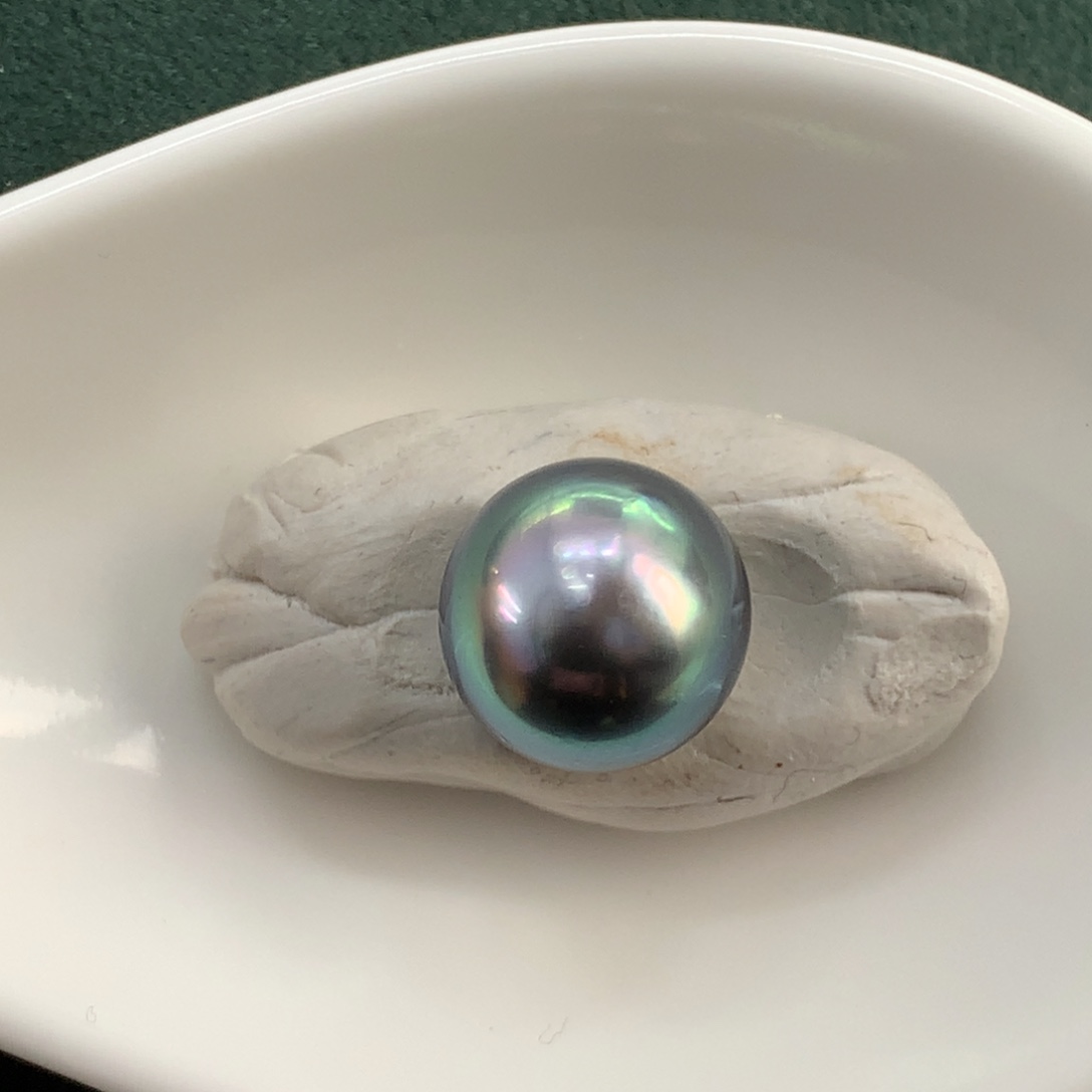 海水珍珠裸珠大溪地11.5mm