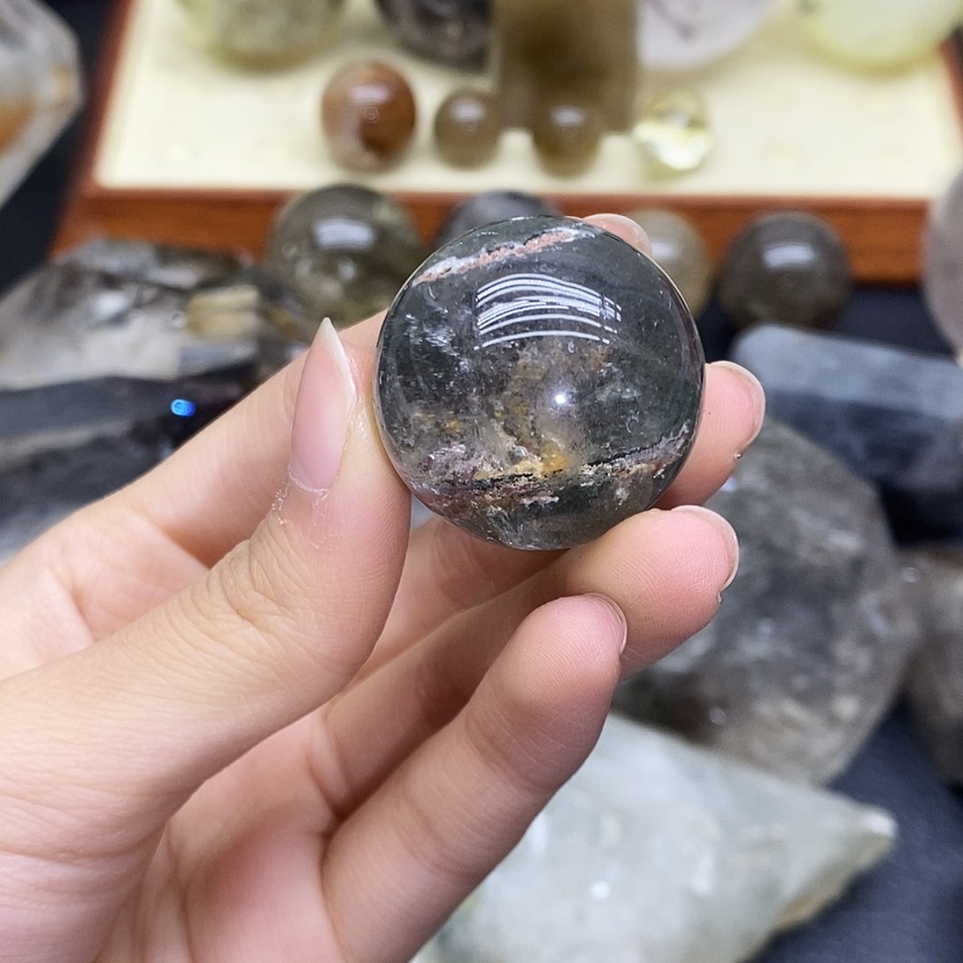 未镶嵌水晶珠宝半成品249水晶石