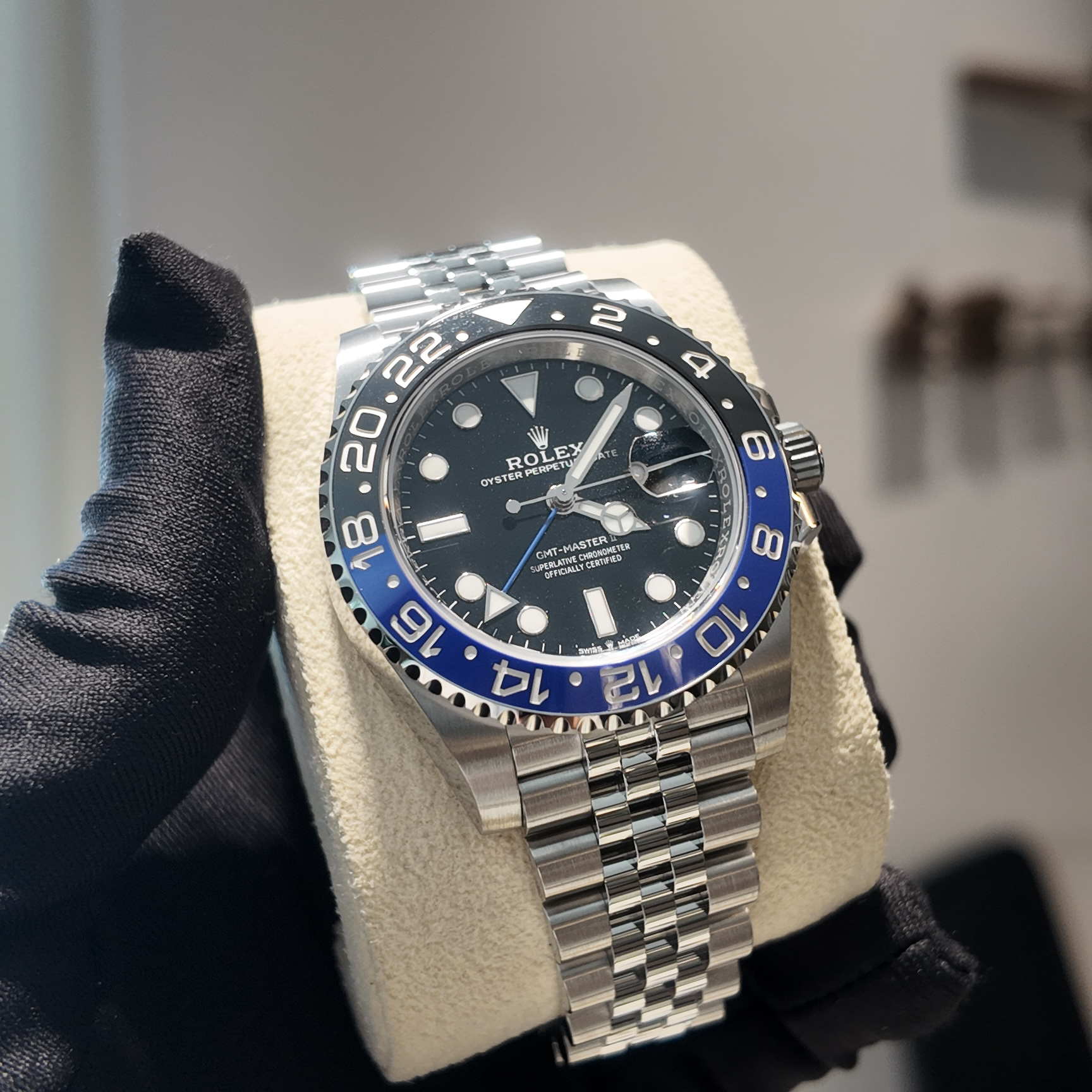 未使用 Rolex/劳力士 一表一友/126710/国米圈/25年全新