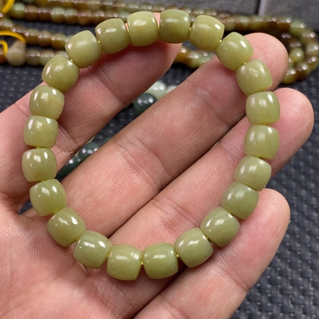 和田玉手链未镶嵌