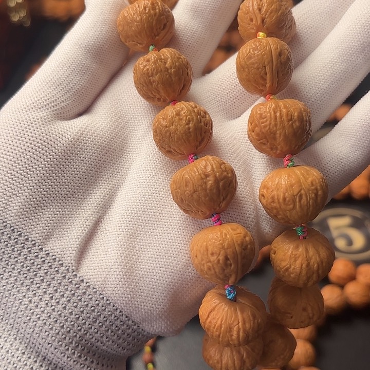 文玩核桃手串野生