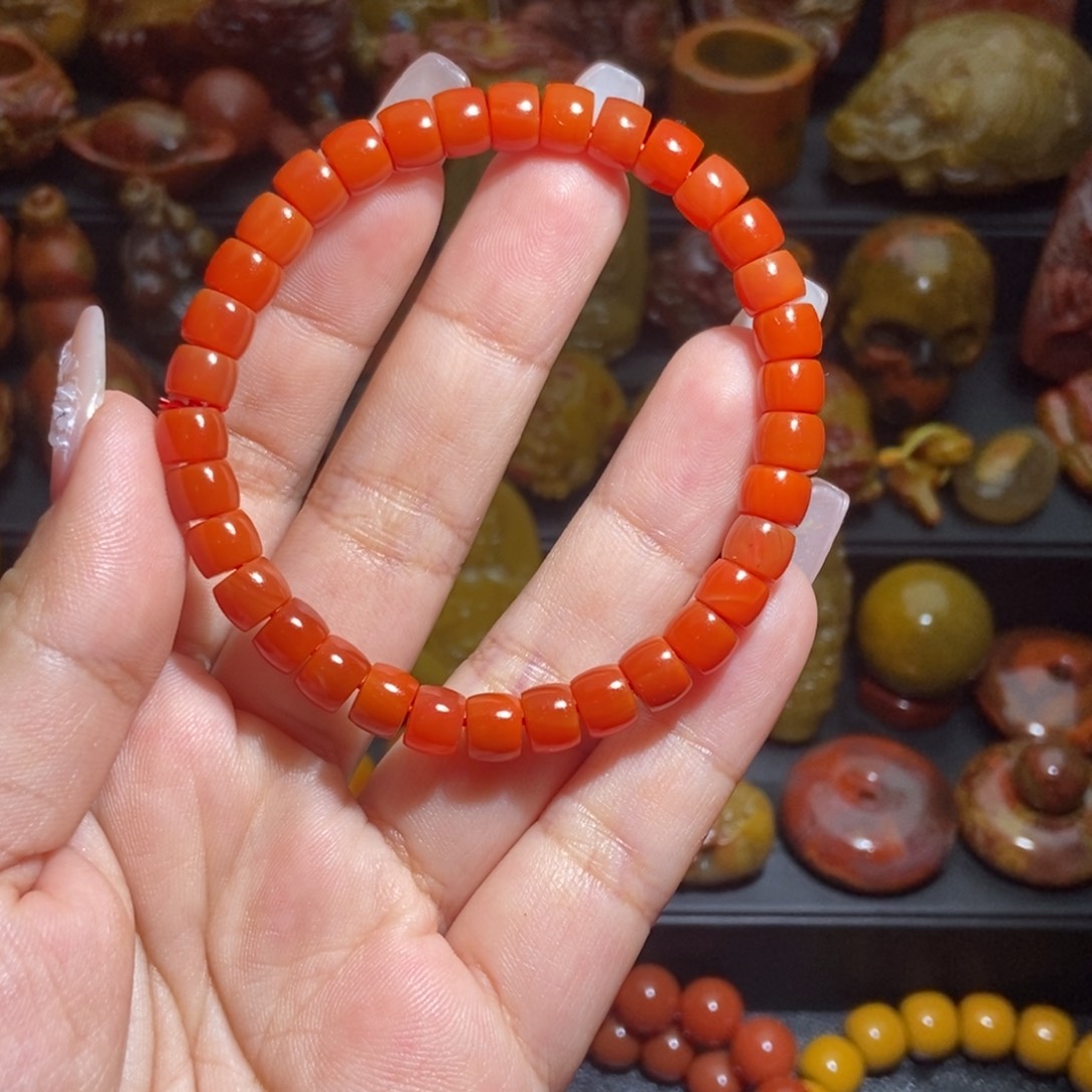 玛瑙/玉髓未镶嵌手串