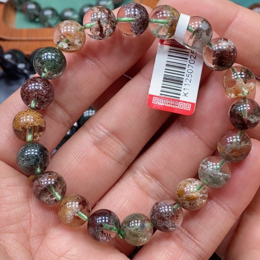 水晶手串未镶嵌天然