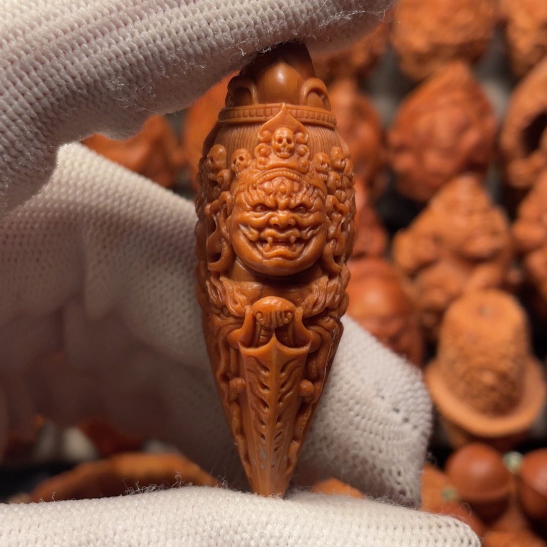 橄榄核吊坠降魔杵