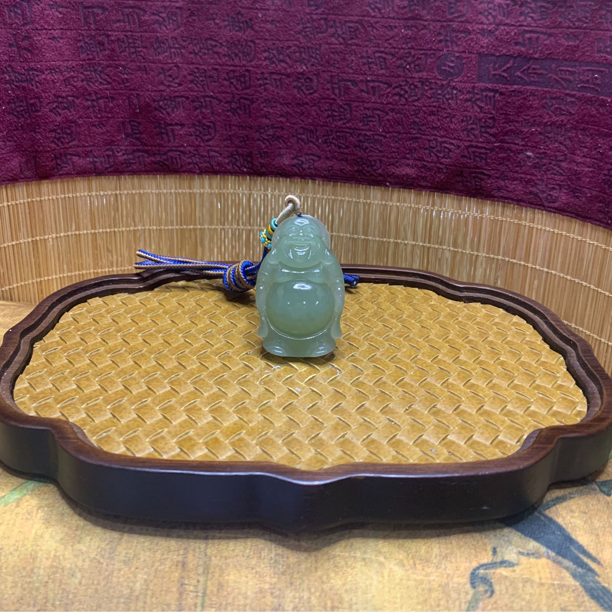 P和田玉佛公吊坠1316