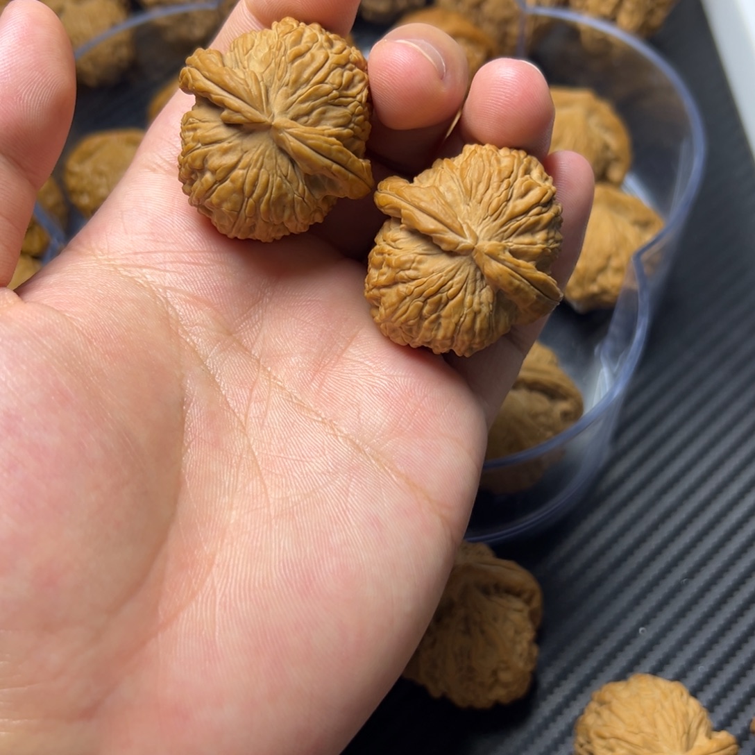 文玩核桃吊坠38全品白狮子