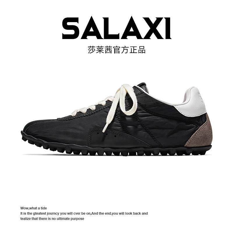 SALAXI/莎莱茜 2025秋季新品轻奢高级感时尚男女潮鞋透气运动鞋