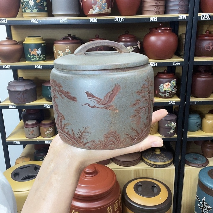 紫砂茶叶罐紫砂茶叶罐
