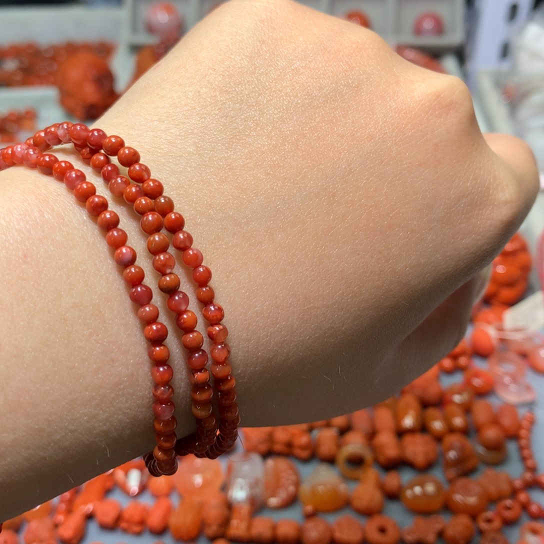 【闪购商品】南红玛瑙多圈未镶嵌