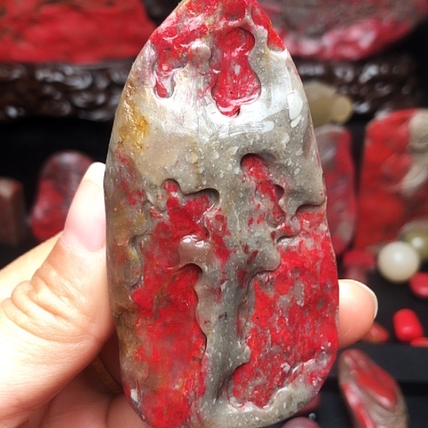 昌化鸡血石昌化鸡血石原石