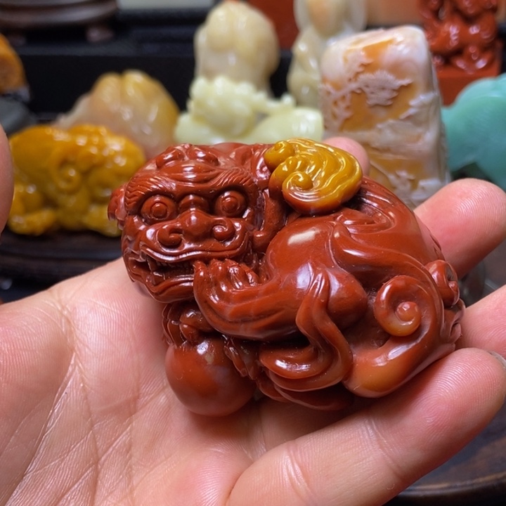 寿山石印石芙蓉石